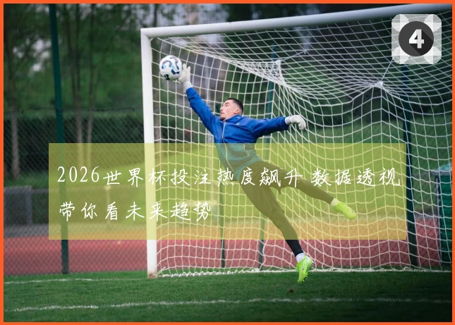 2026世界杯投注热度飙升 数据透视带你看未来趋势
